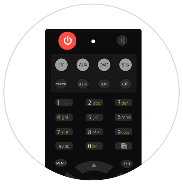 aw-control remoto une