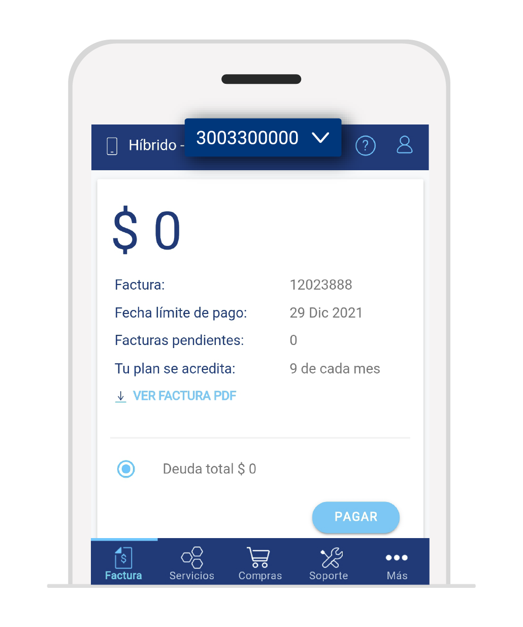 aw-Ver mis servicios tigo movil