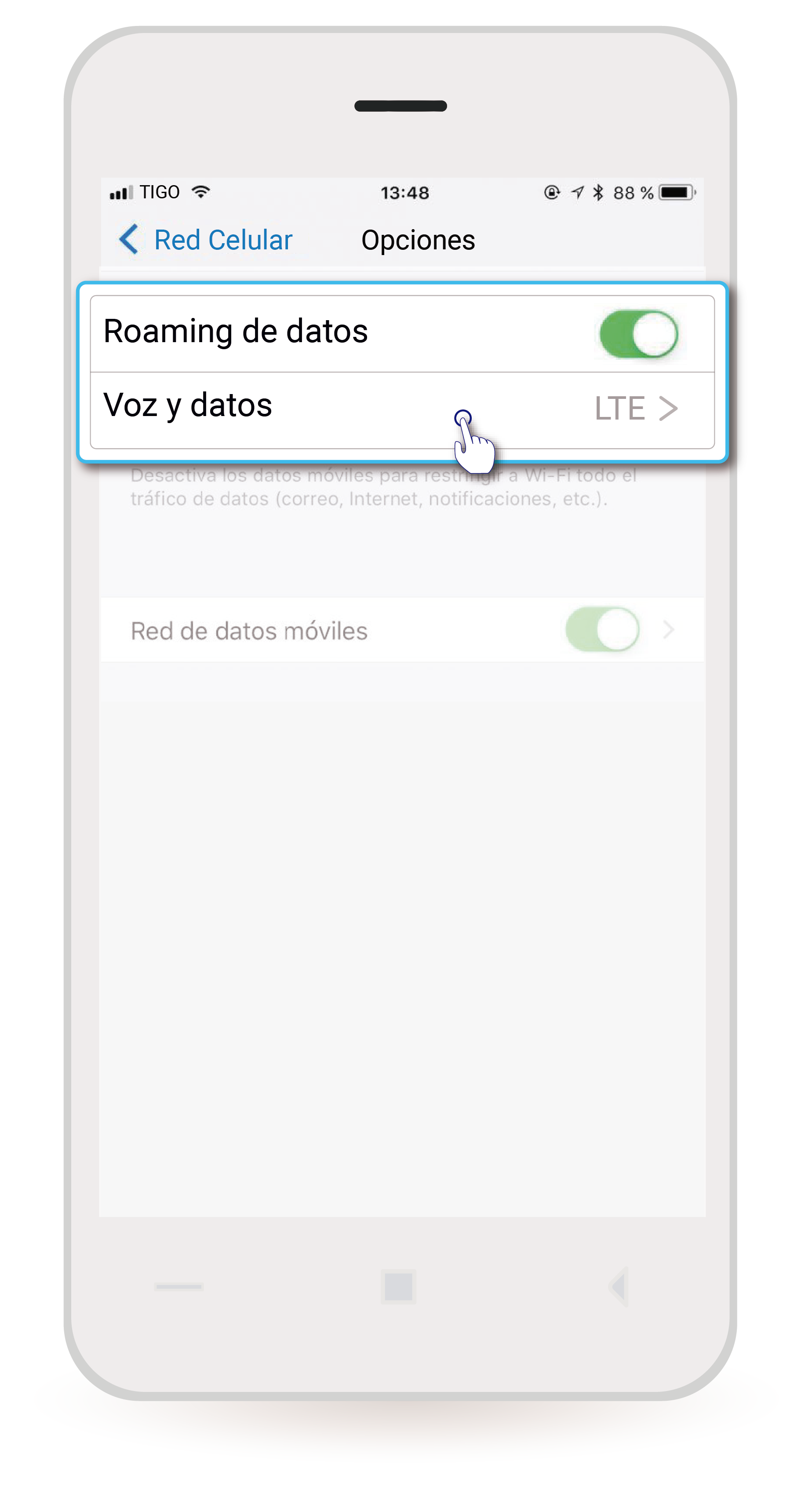 aw-activacion lte para voz y datos en ios