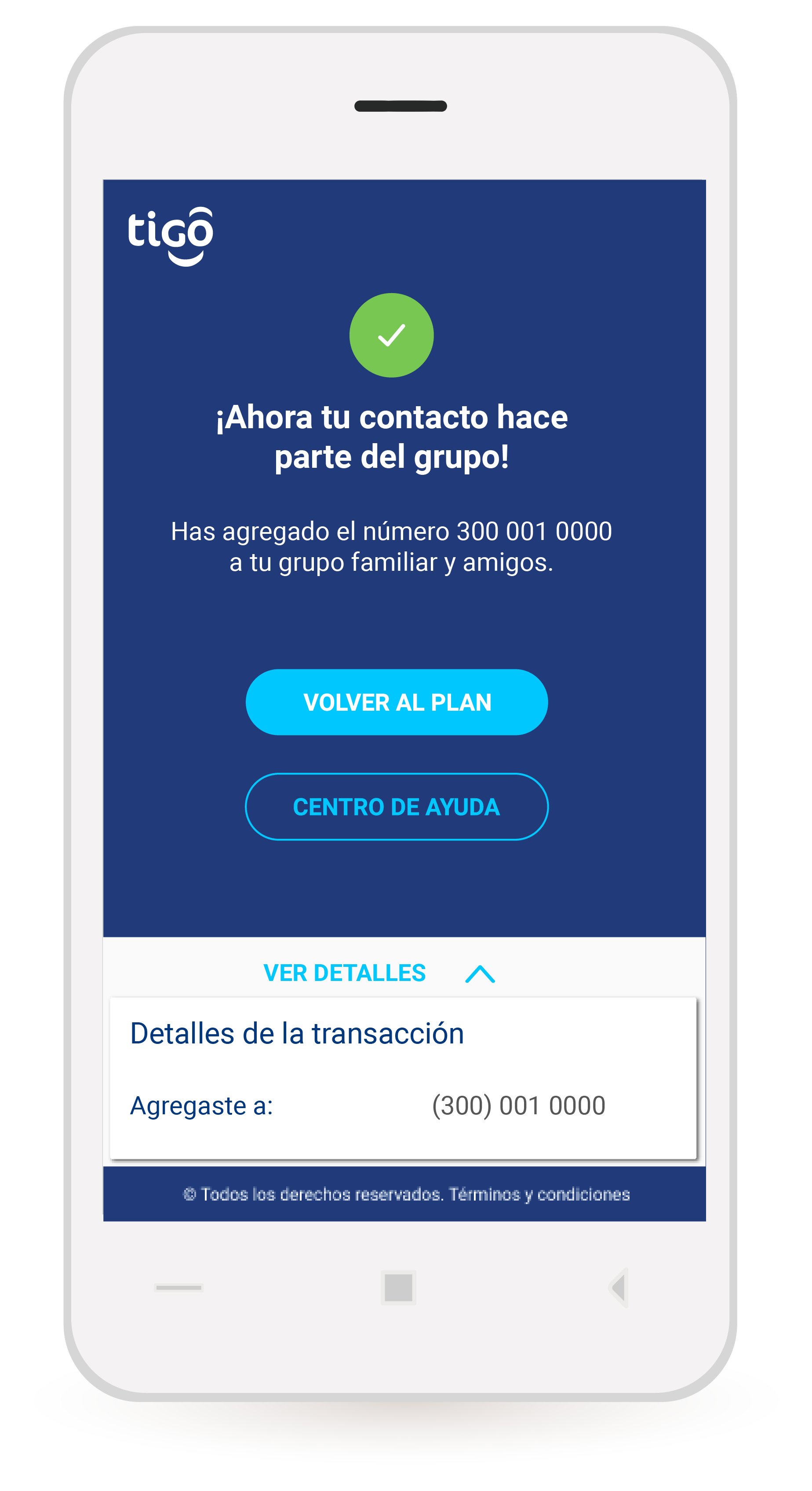 aw-Plan pospago amigos y familia tigo