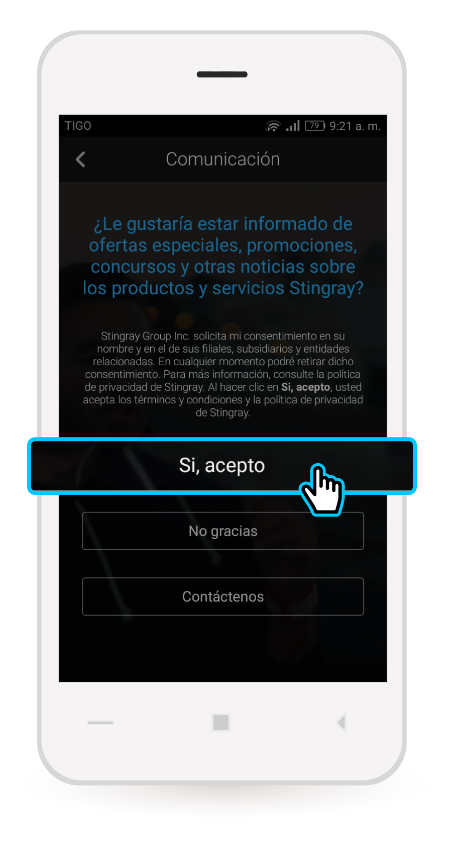 aw-stingray music tigo