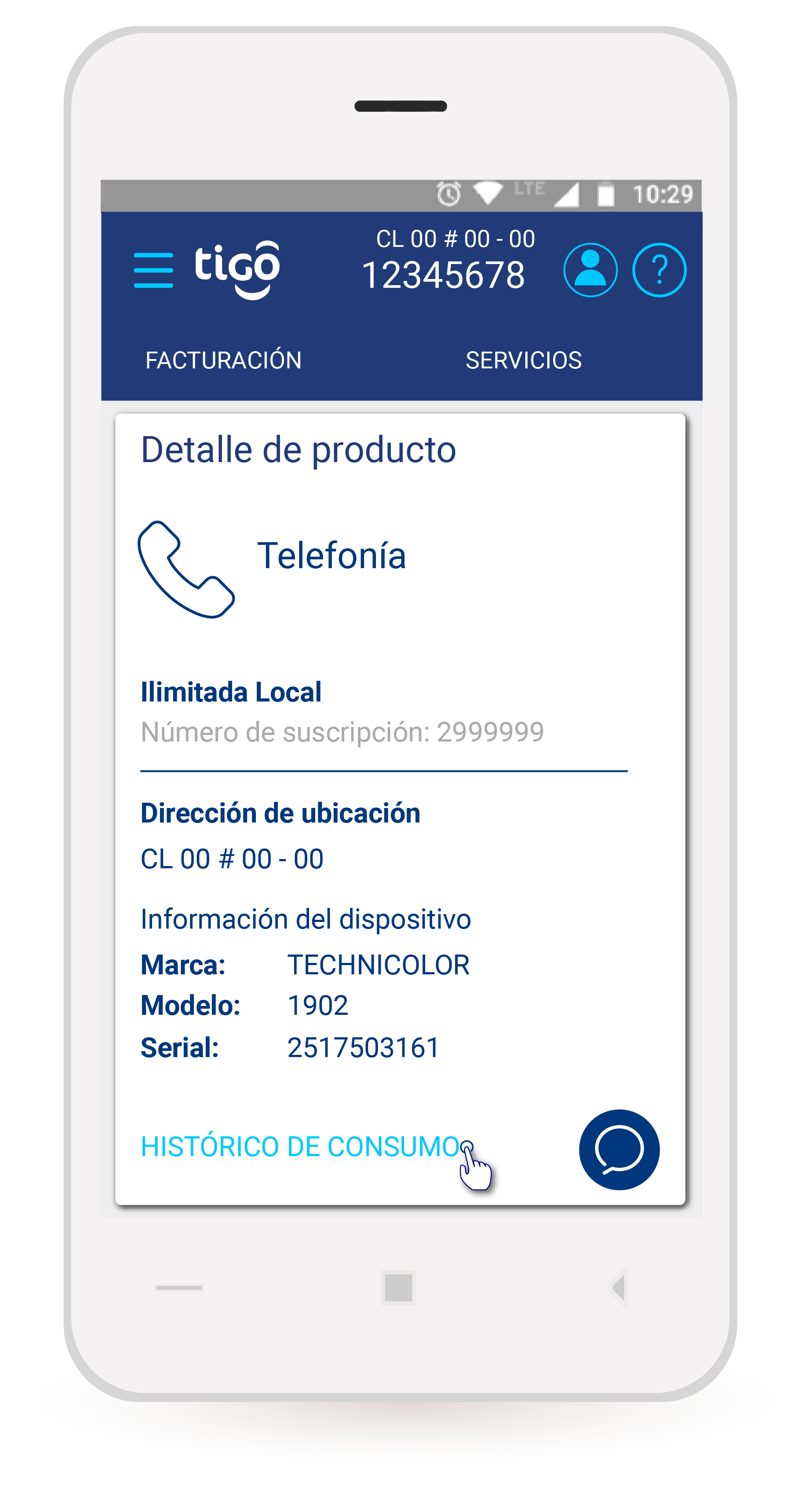aw-consultar facturas de tus servicios telefonia fija