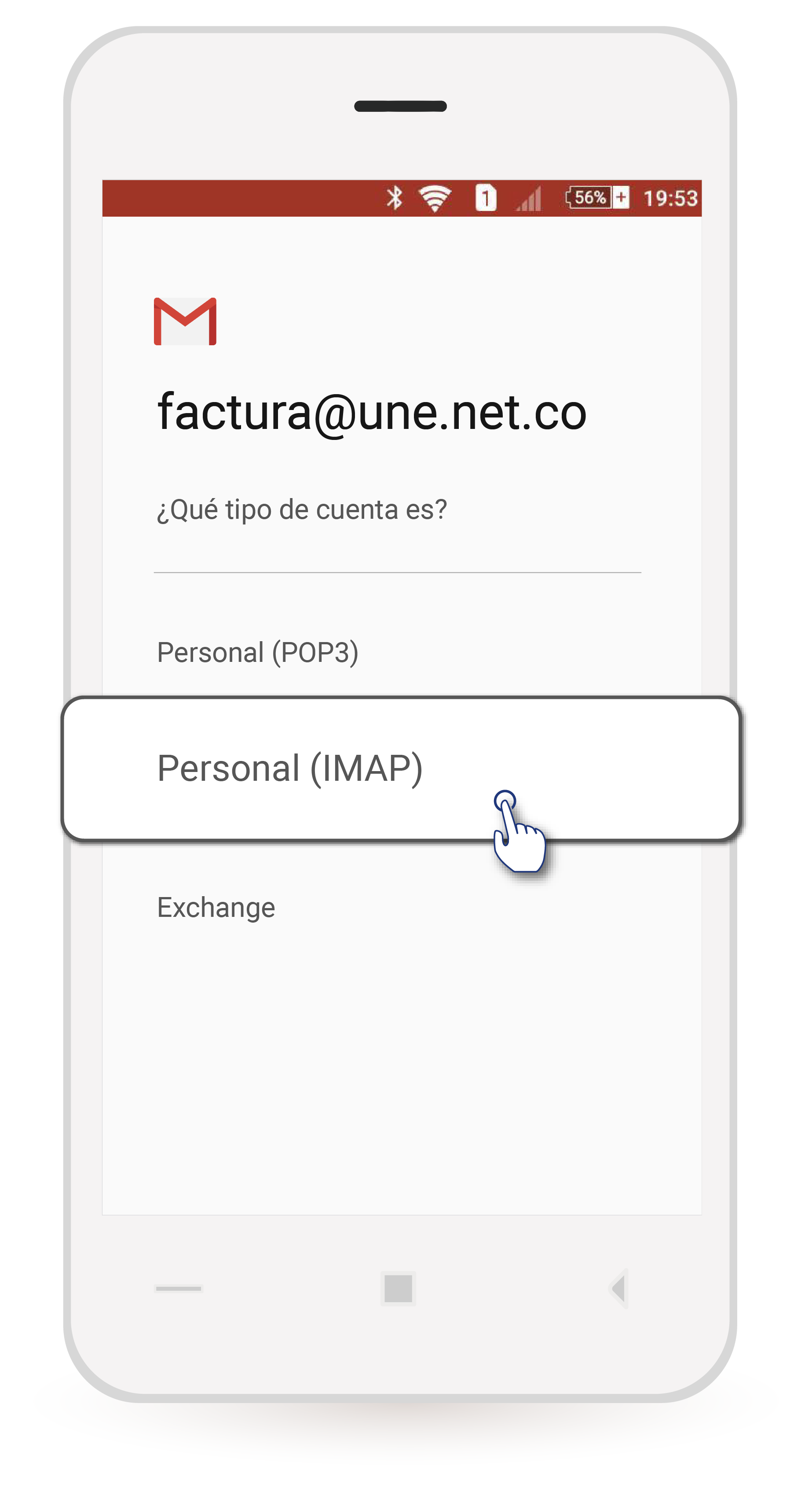 aw-correo remoto une zimbra