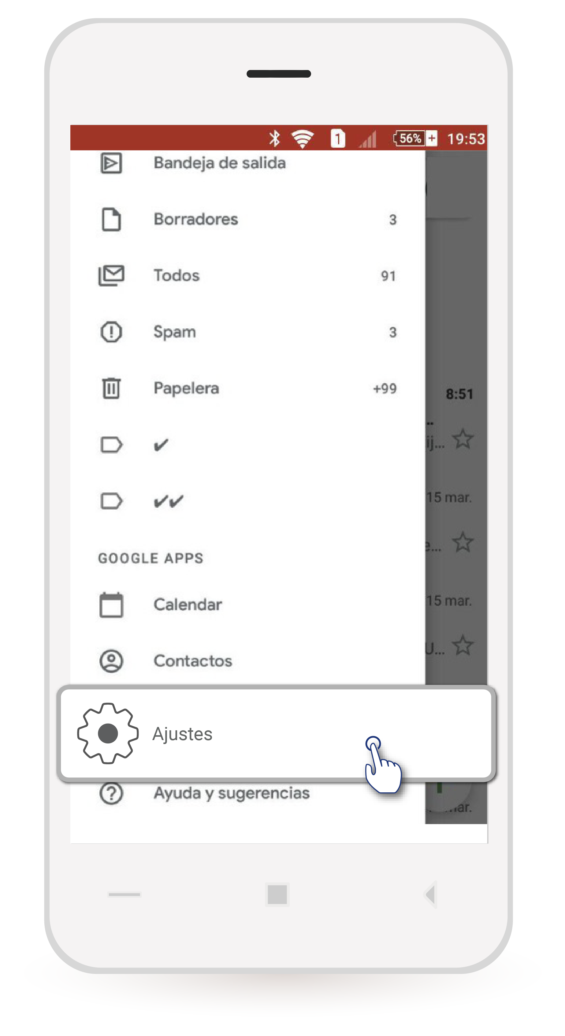 aw-Android Gmail TigoUne