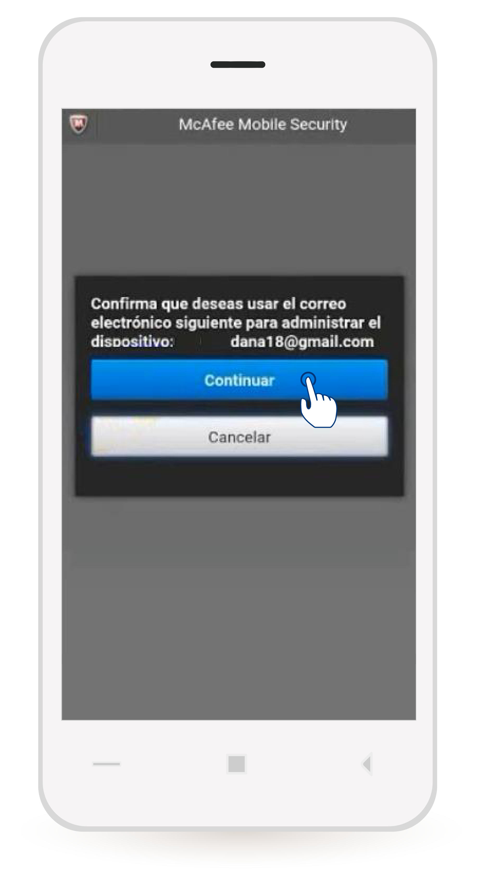 aw-Descargar McAfee paso 6 Continuar