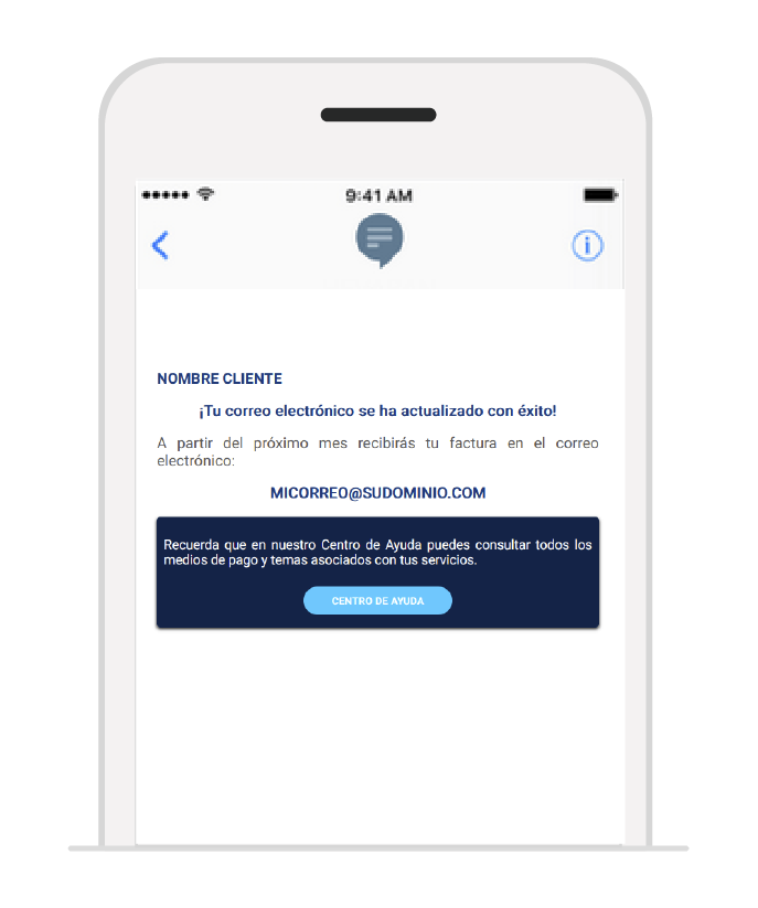 aw-actualizacion exitosa correo electronico factura tigo hogar