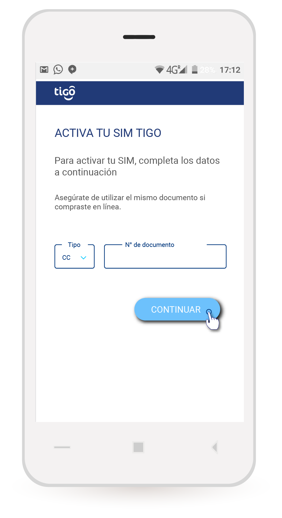 aw-Activacion sim pospago tigo