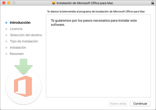 aw-Como instalar Office 365 para Mac paso 2 Instalacion