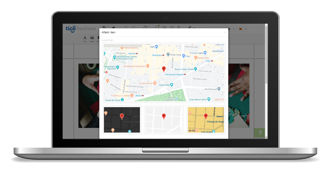 aw-Agregar Google Maps a mi sitio Paso 4 Formato