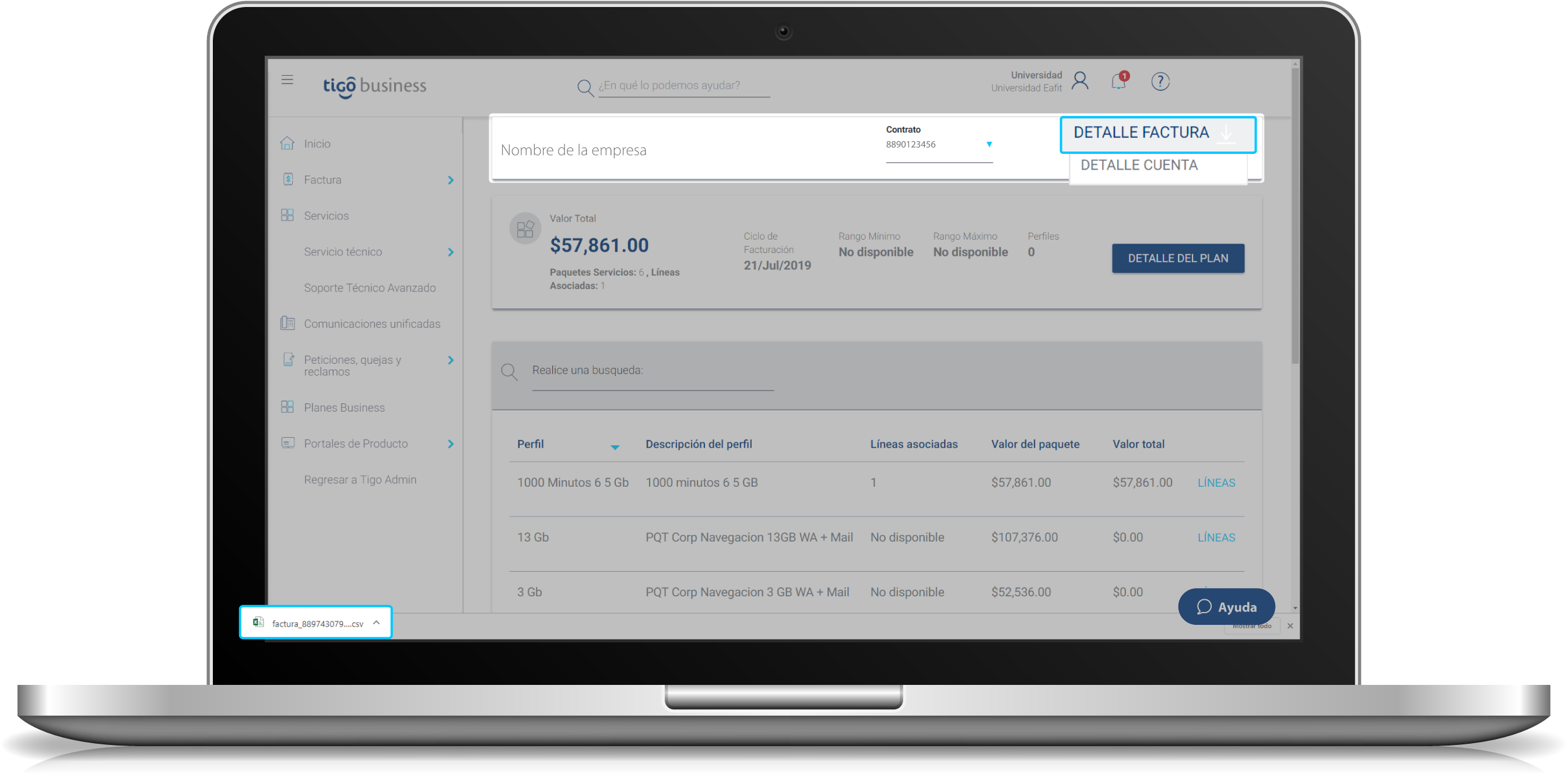 aw-pago factura tigo empresas