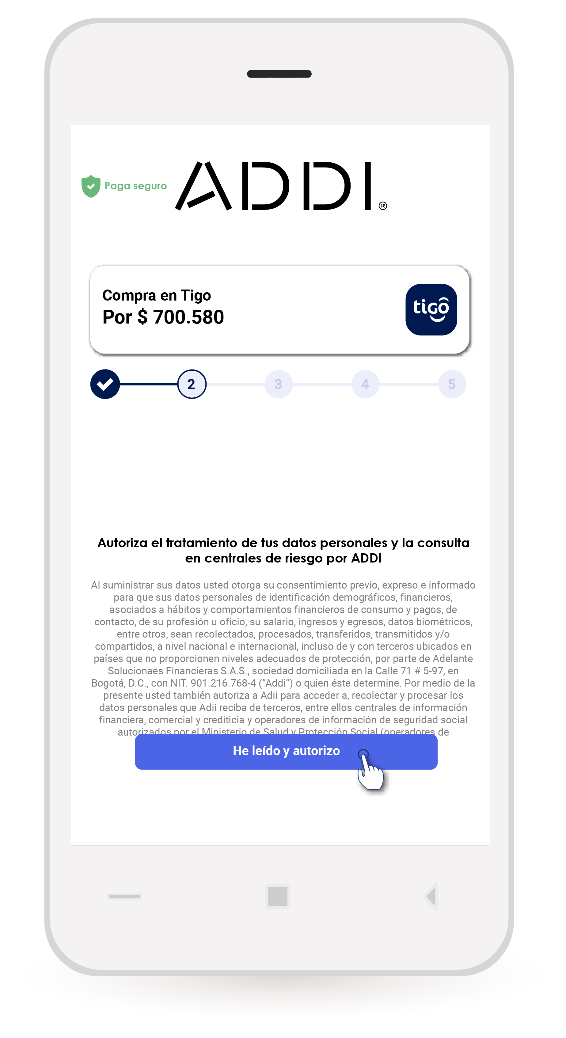 aw-comprar celular con addi