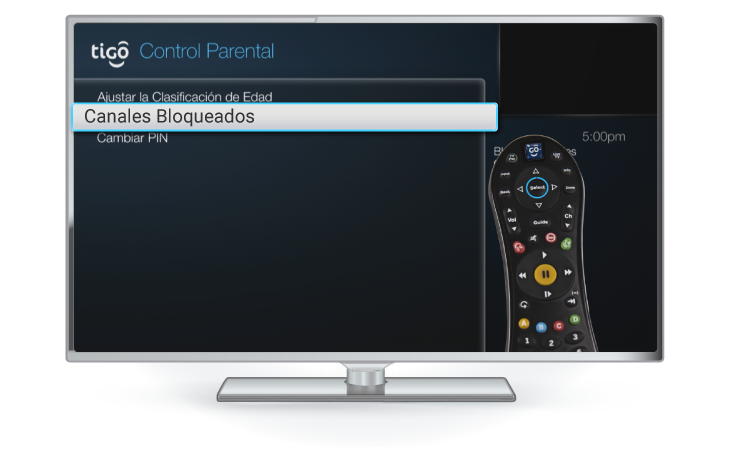 aw-pin control parental tigo