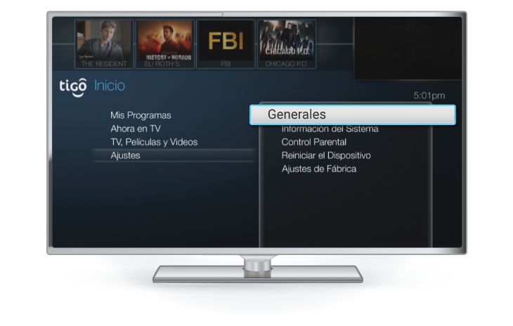 aw-como cambiar idioma lite tigo one tv