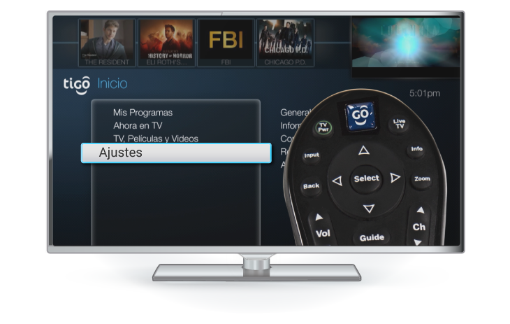 aw-cambiar audio decodificador lite tigo one tv