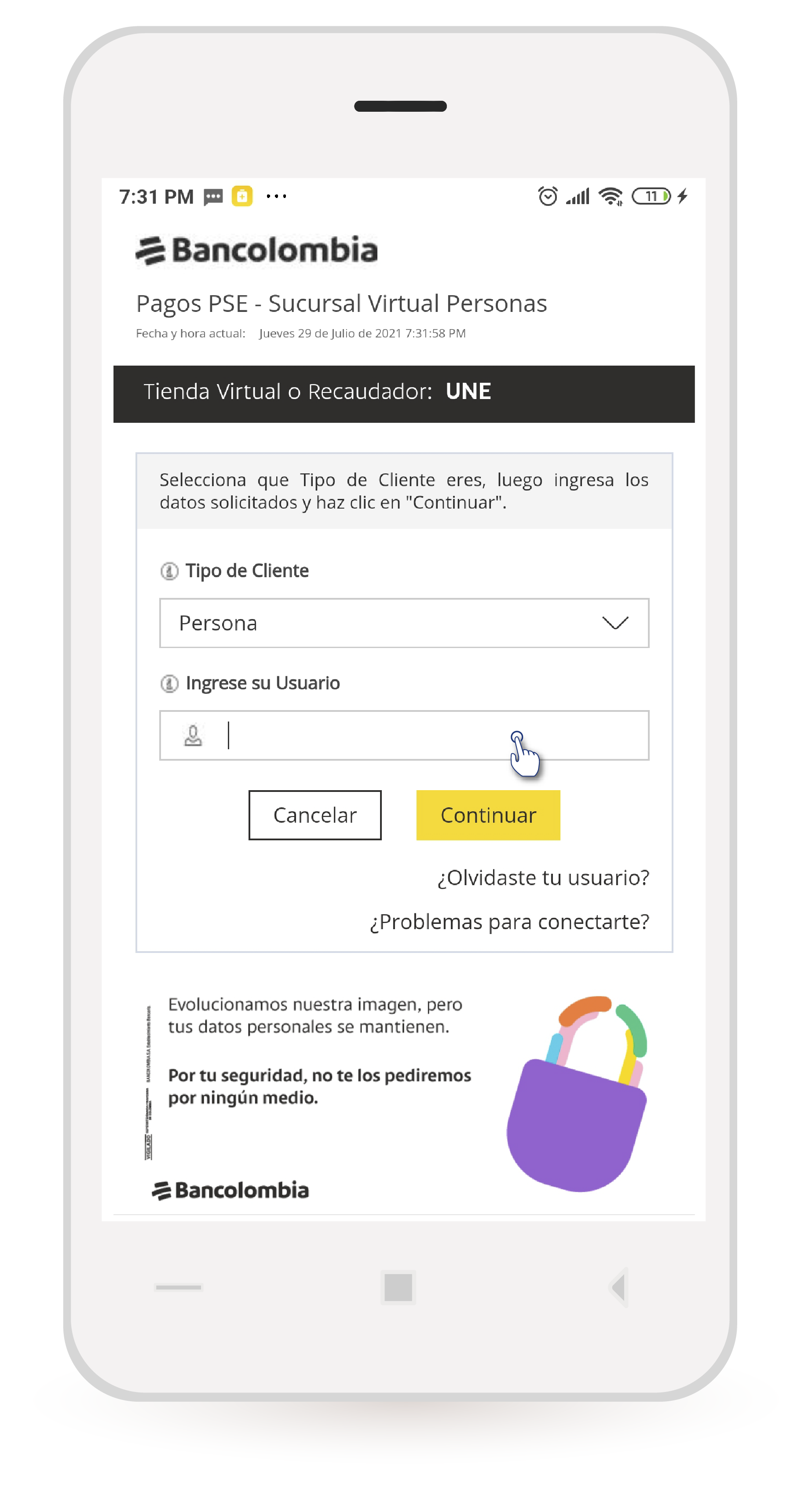 aw-pse pagos en linea
