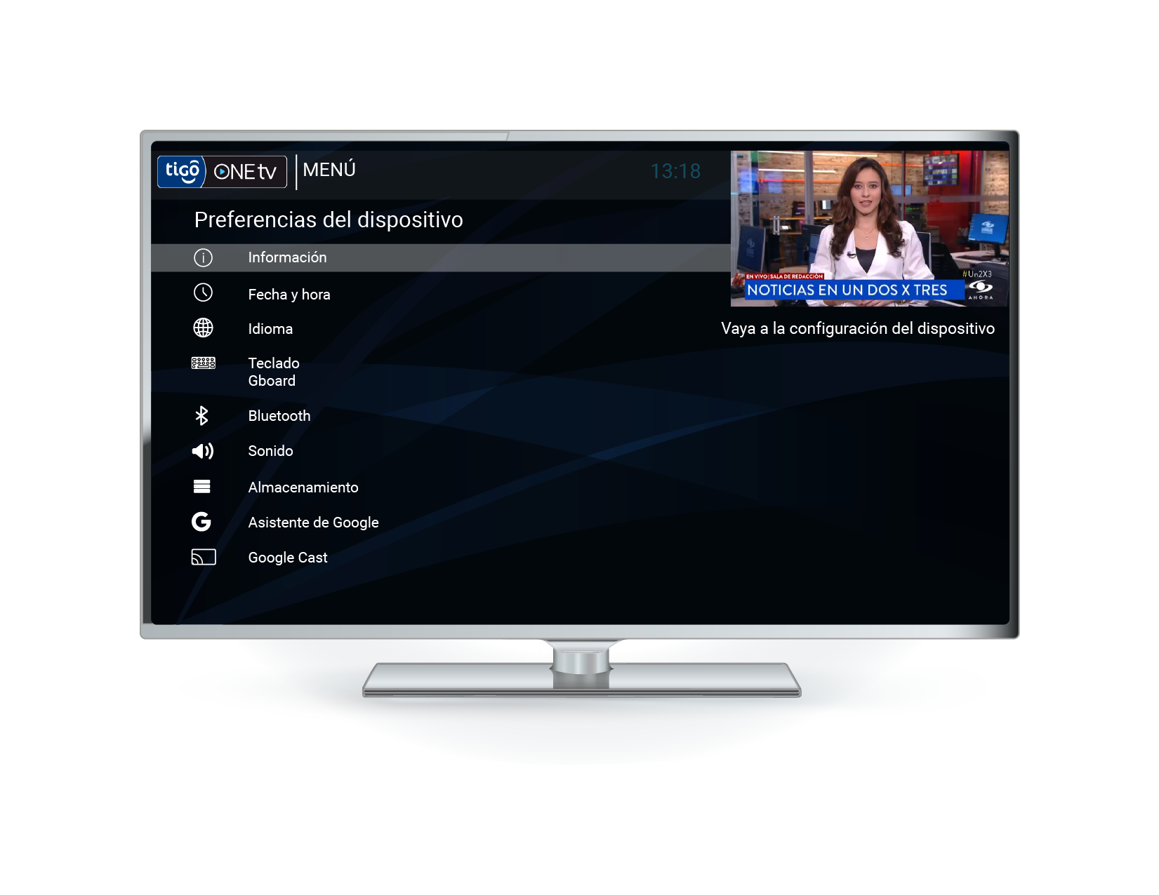 aw-informacion del sistema tigo tv