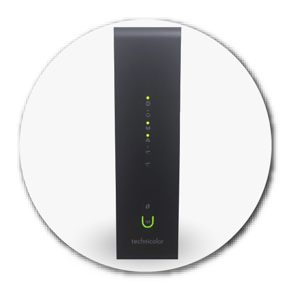 aw-modem technicolor 2121