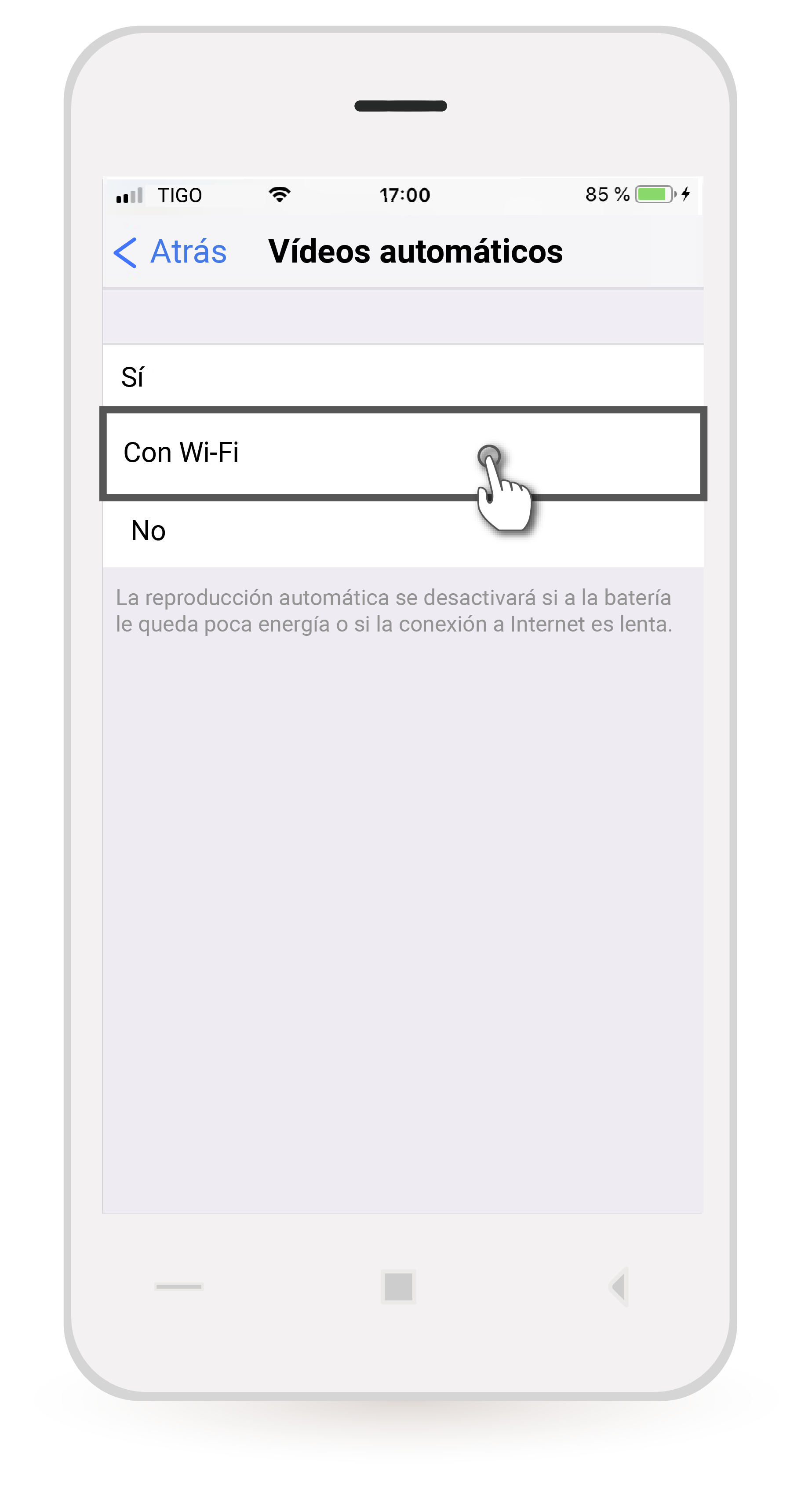 aw-versión de navegadores tigo