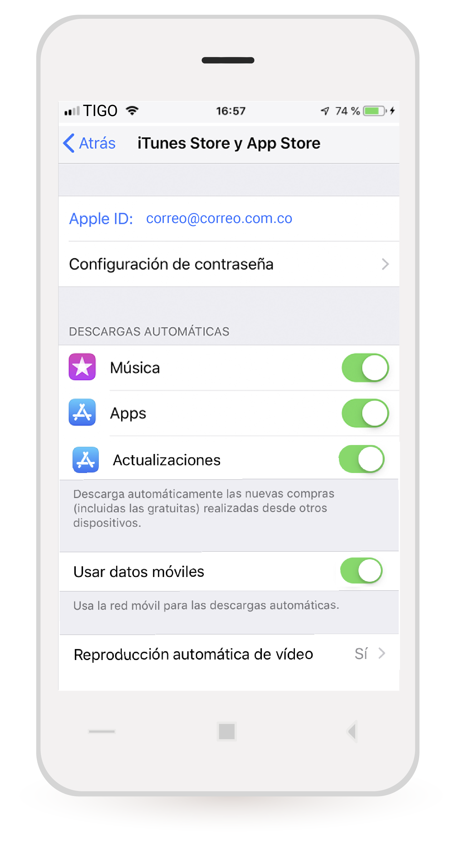 aw-versión de navegadores tigo