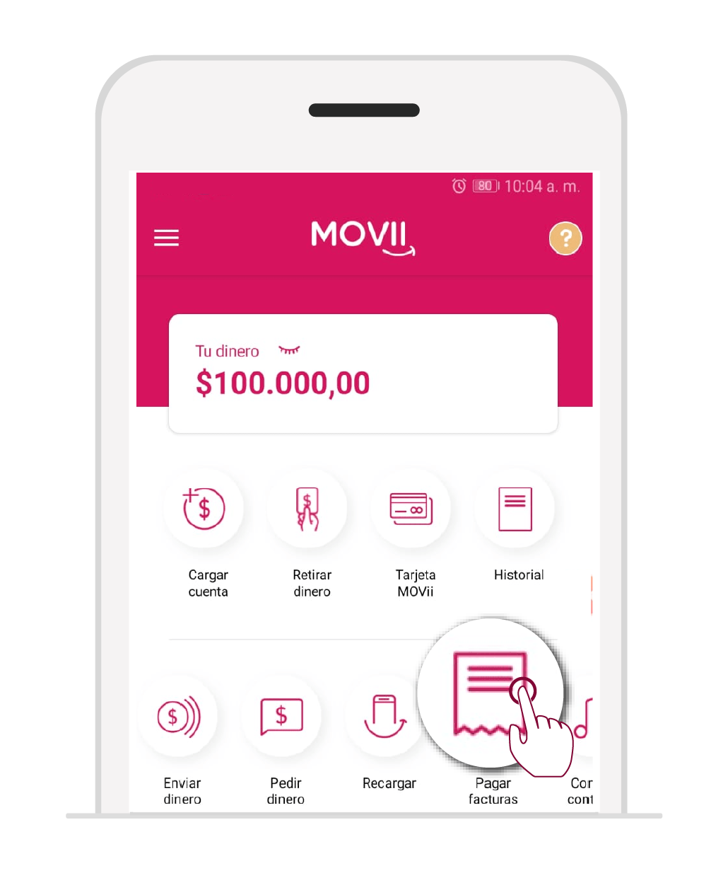 aw-Pagar factura Tigo sin cuenta bancaria o tarjeta de credito opcion 3 Movii Paso 2 pagar facturas