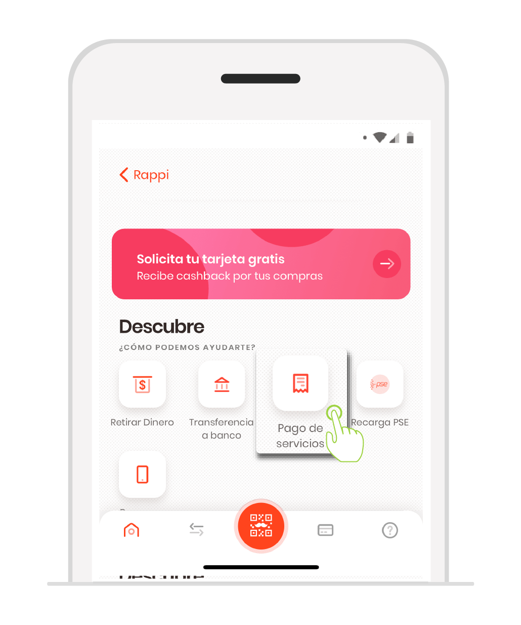 aw-Pagar factura Tigo sin cuenta bancaria o tarjeta de credito opcion 4 Rappi Pay Paso 2 pago de servicios