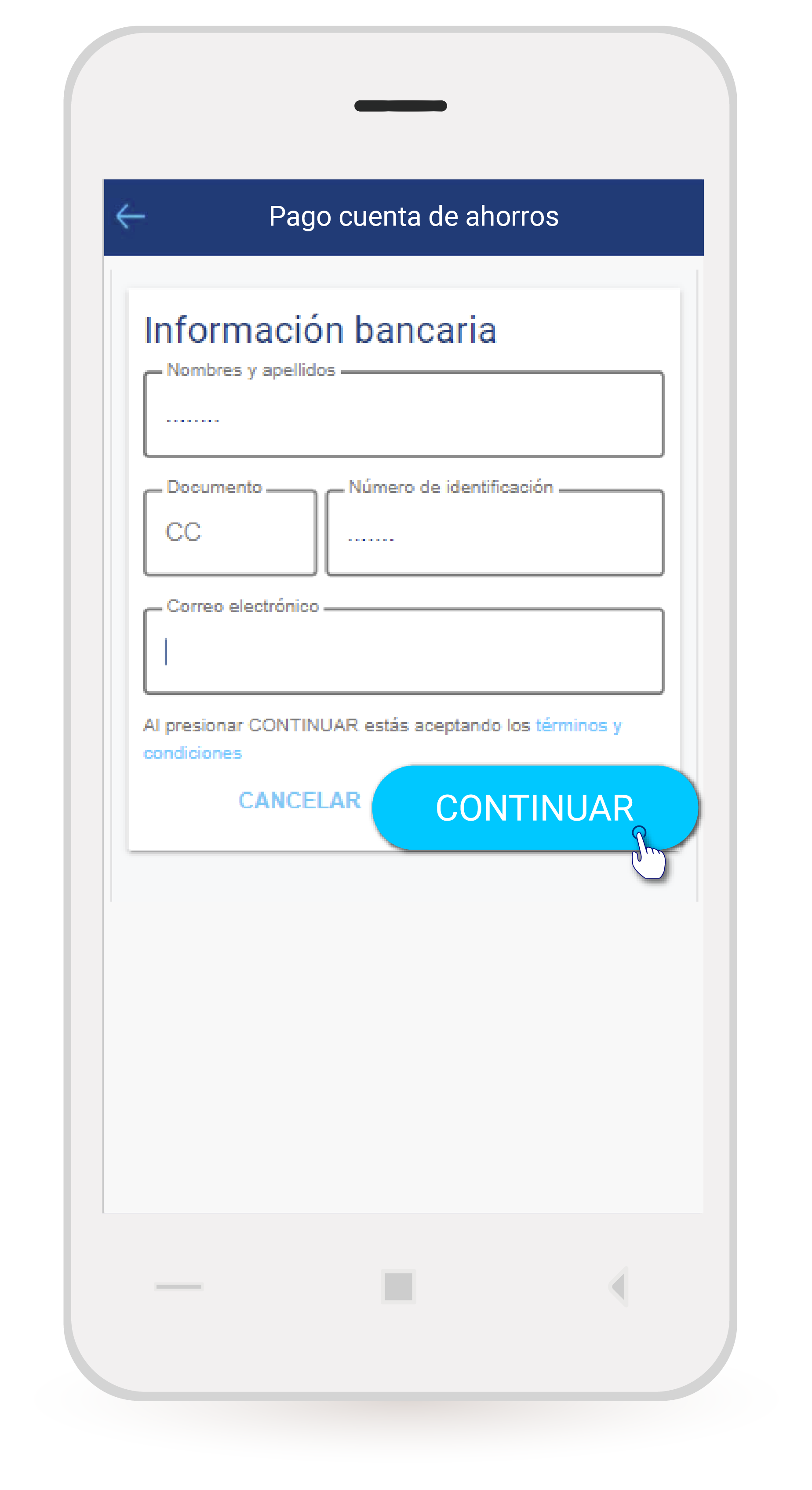 aw-informacion bancaria comprar paquete tigo