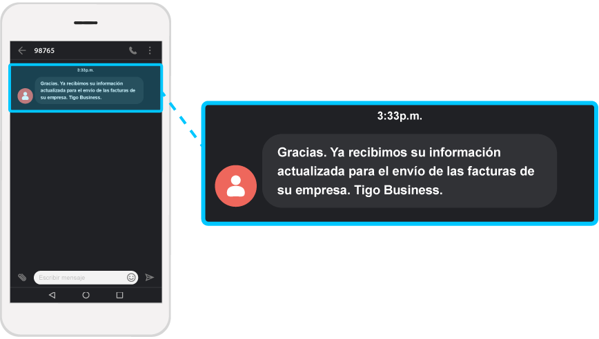 aw-mensaje de confirmacion de factura