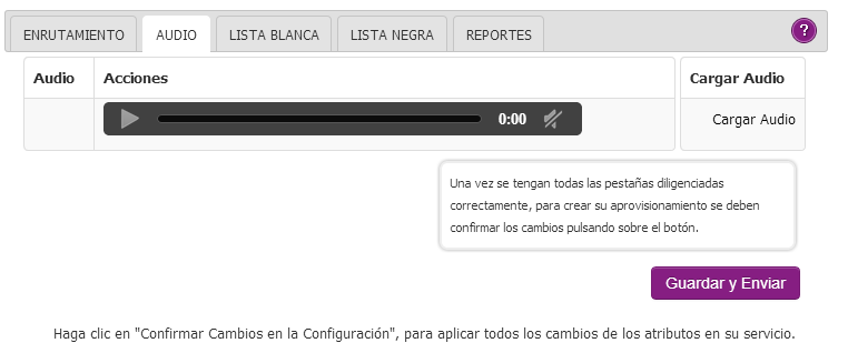 aw-Condiciones a tener en cuenta numero unico tigo guardar cambios