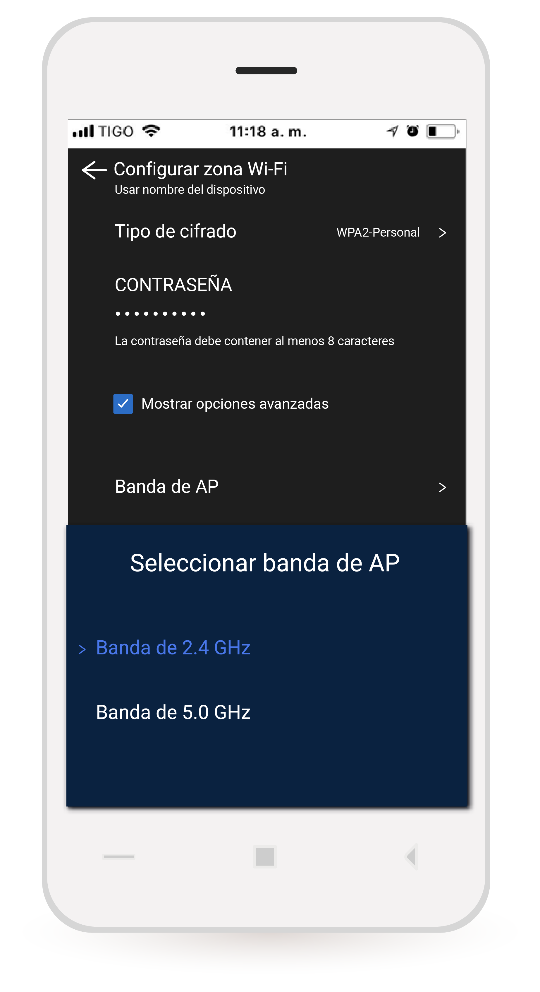 aw-seleccionar red banda de ancha wifi tigo