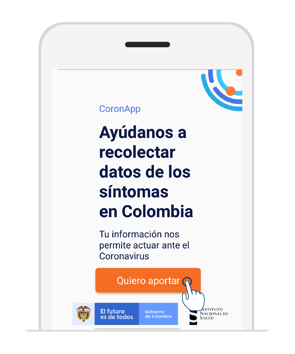 aw-registrarse en coronapp