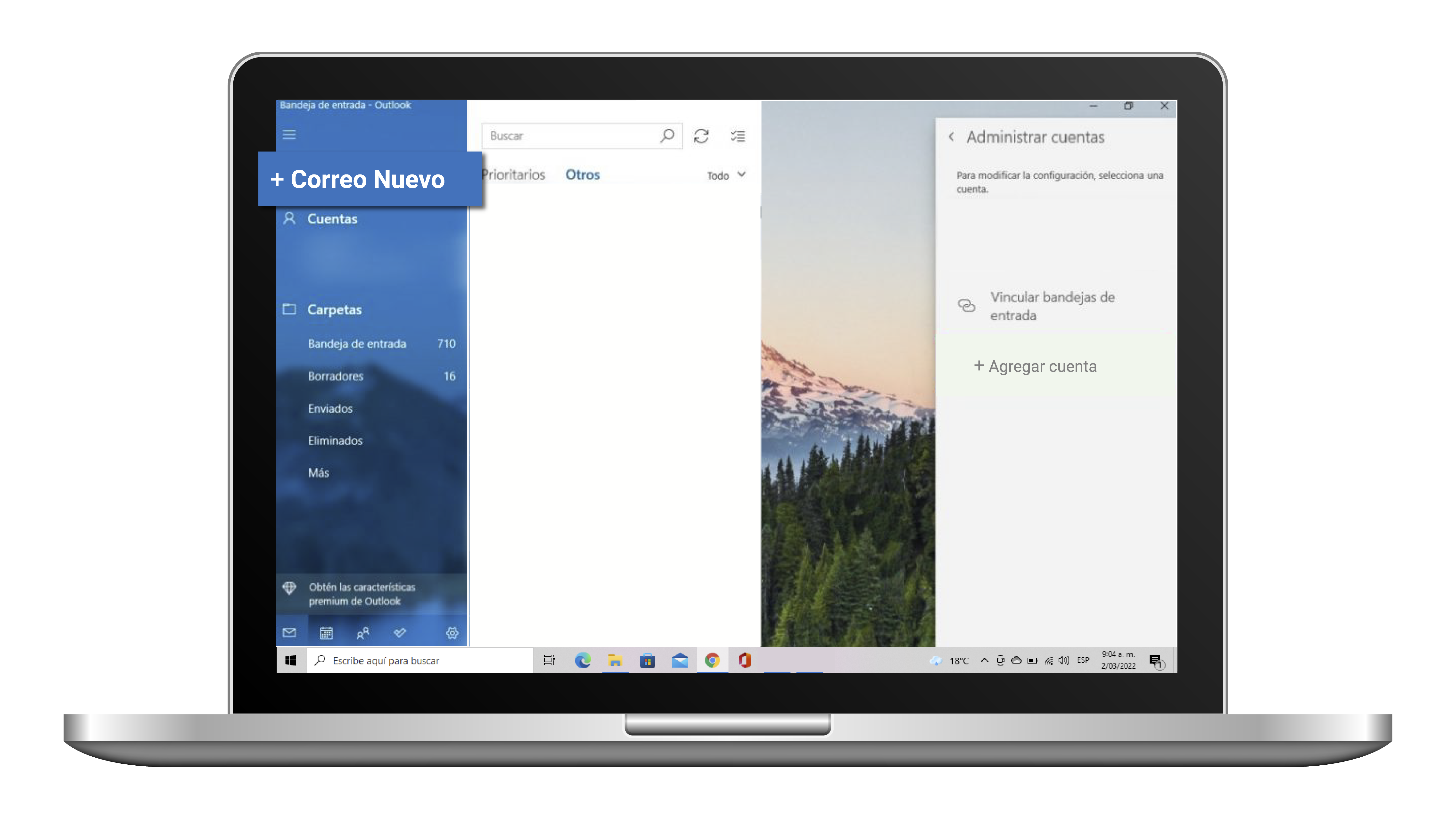 aw-Cuentas Windows Correo TigoUne