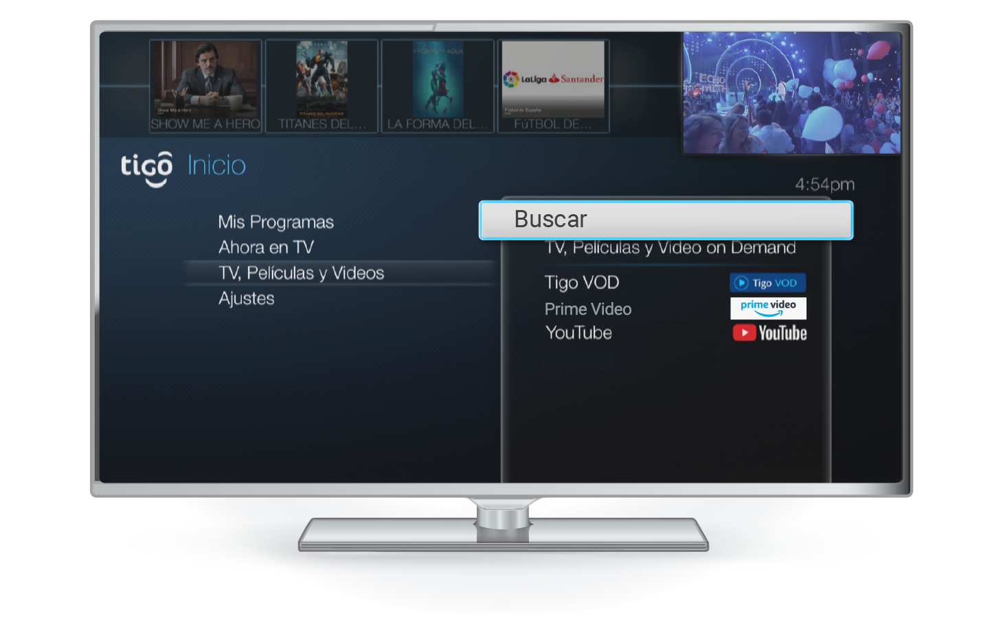 aw-como grabar un programa de tv en Tigo ONEtv
