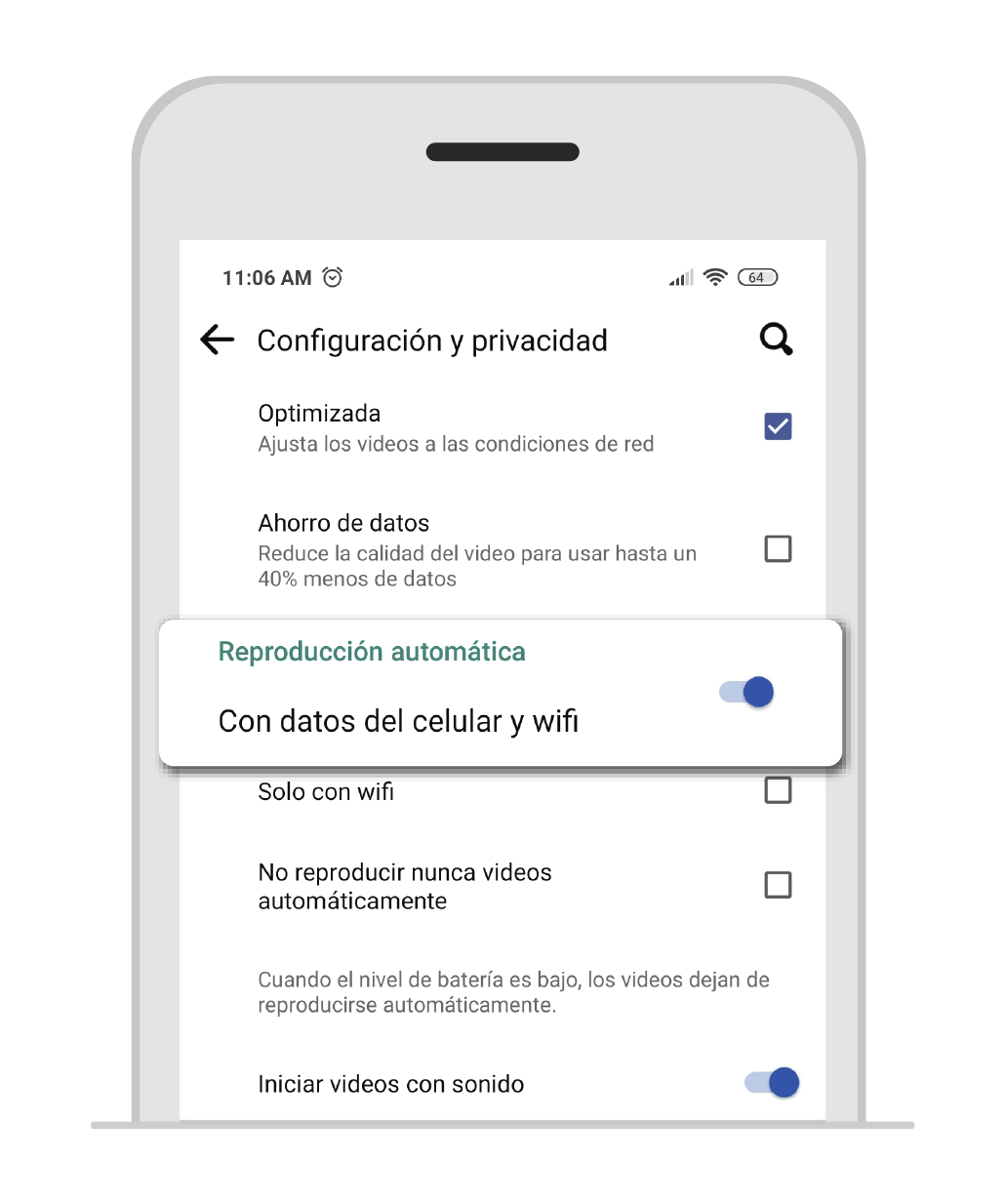 aw-ahorrar megas android tigo