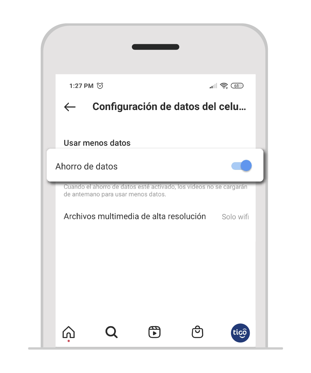 aw-ahorrar datos en tigo