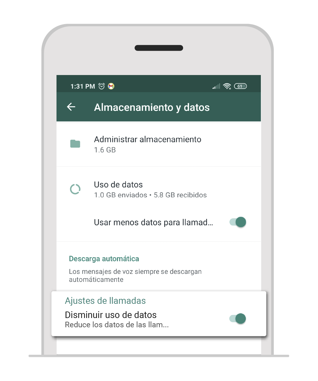 aw-whatsapp ahorrar datos