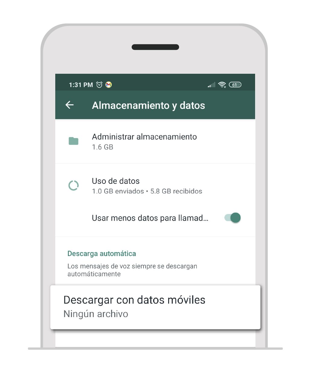 aw-disminuir datos