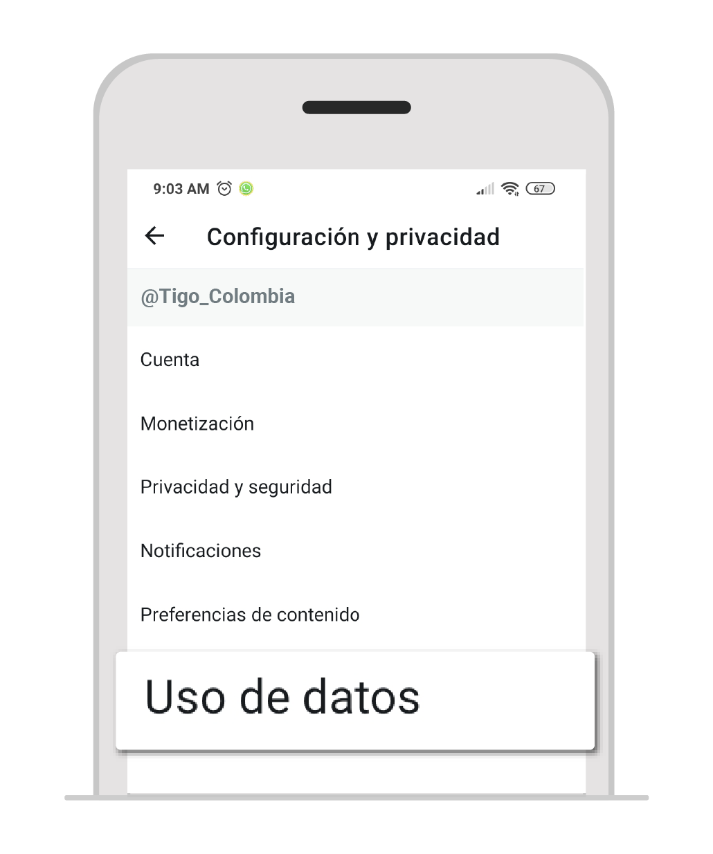 aw-ahorrar datos instagram