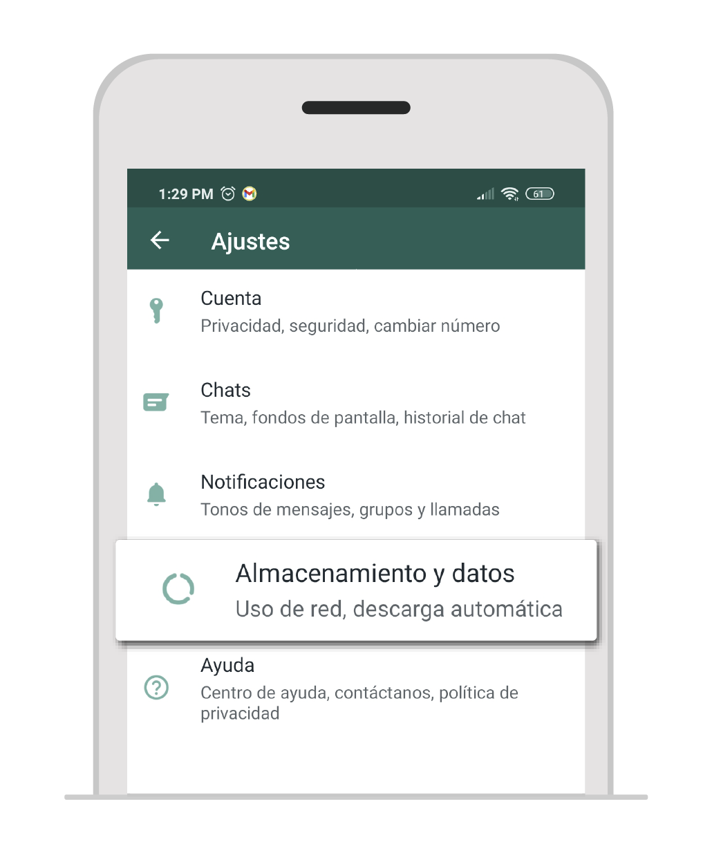 aw-ahorrar datos en aplicaciones favoritas