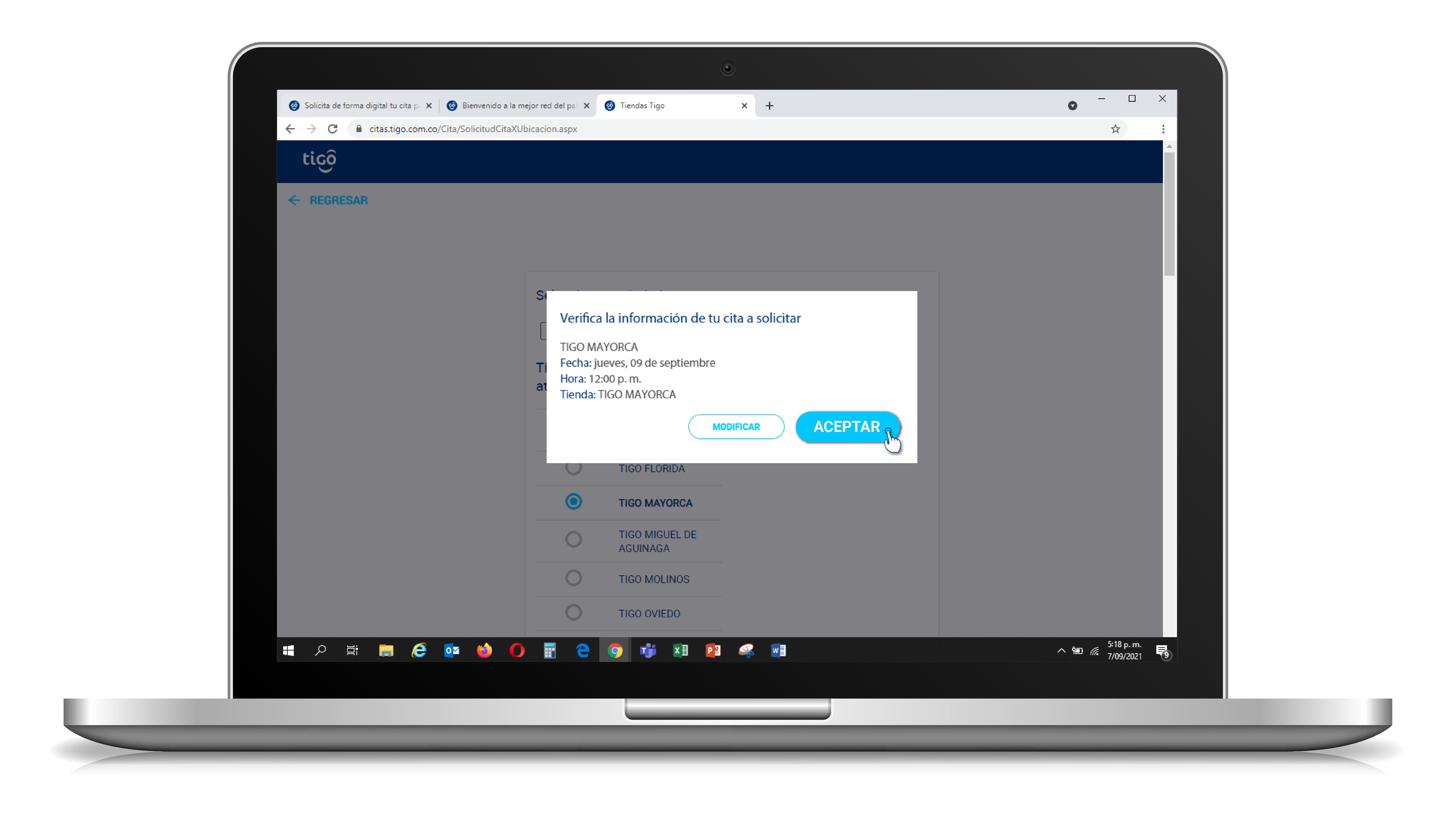 aw-Verificacion de la informacion personal tiendas tigo