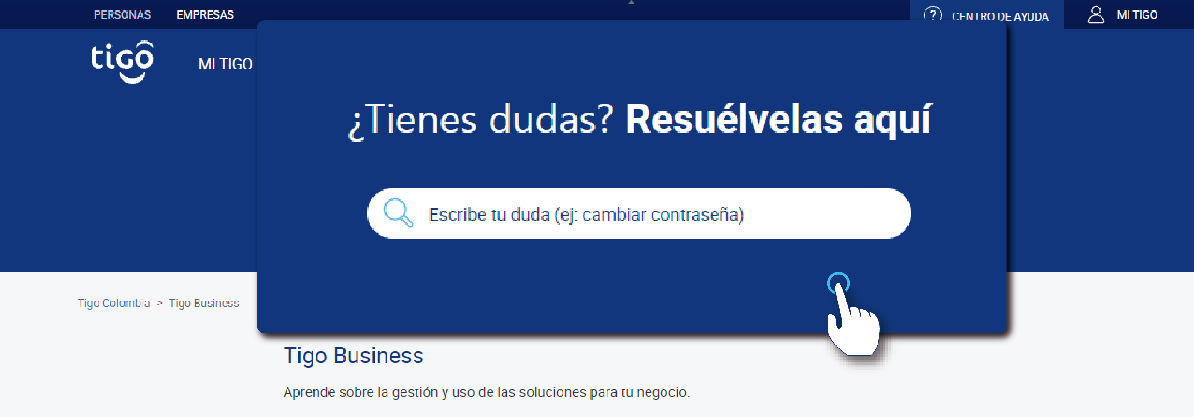 aw-Centro de ayuda para empresas