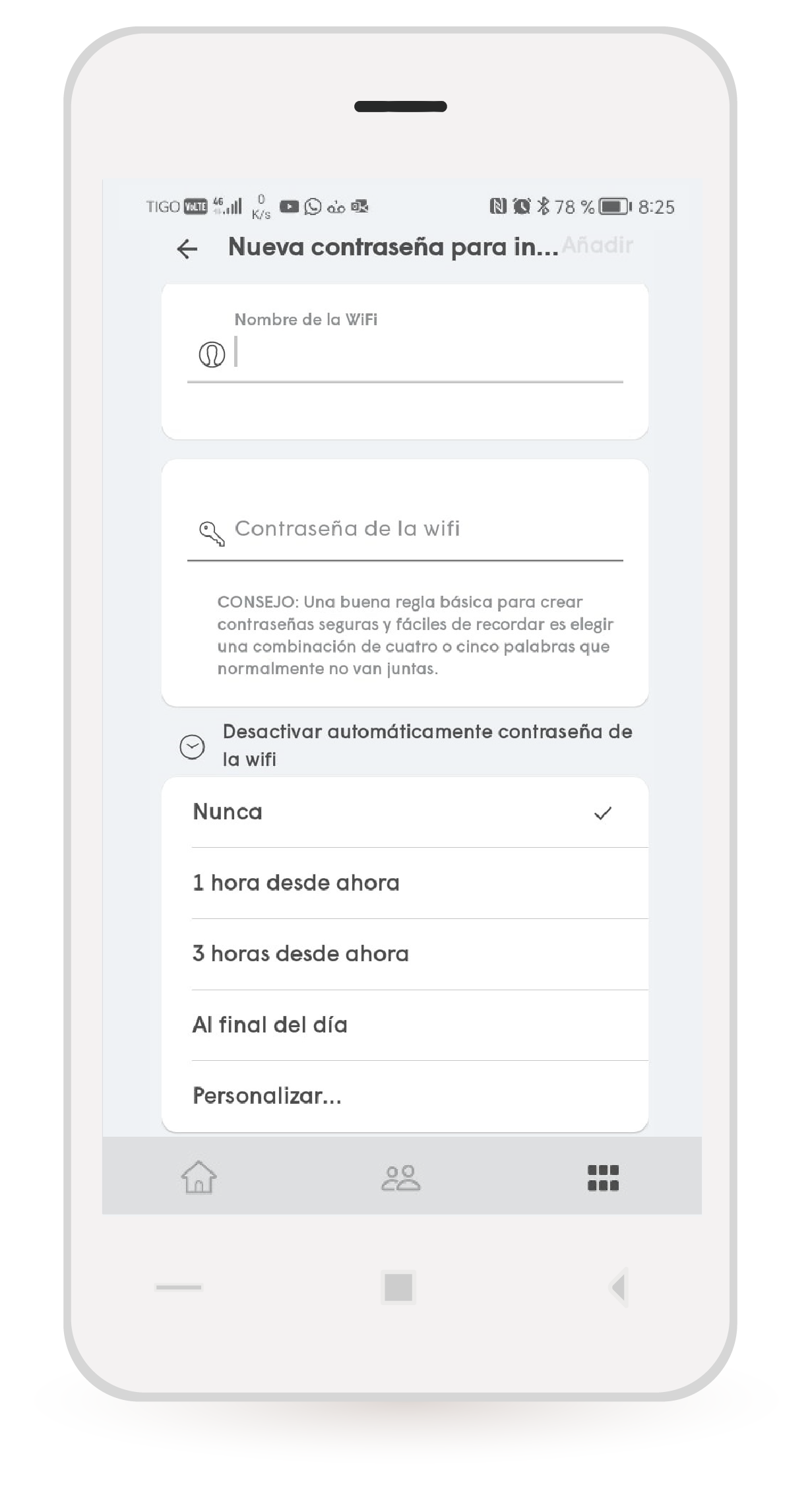 aw-contrasena temporal tigo colombia wifi