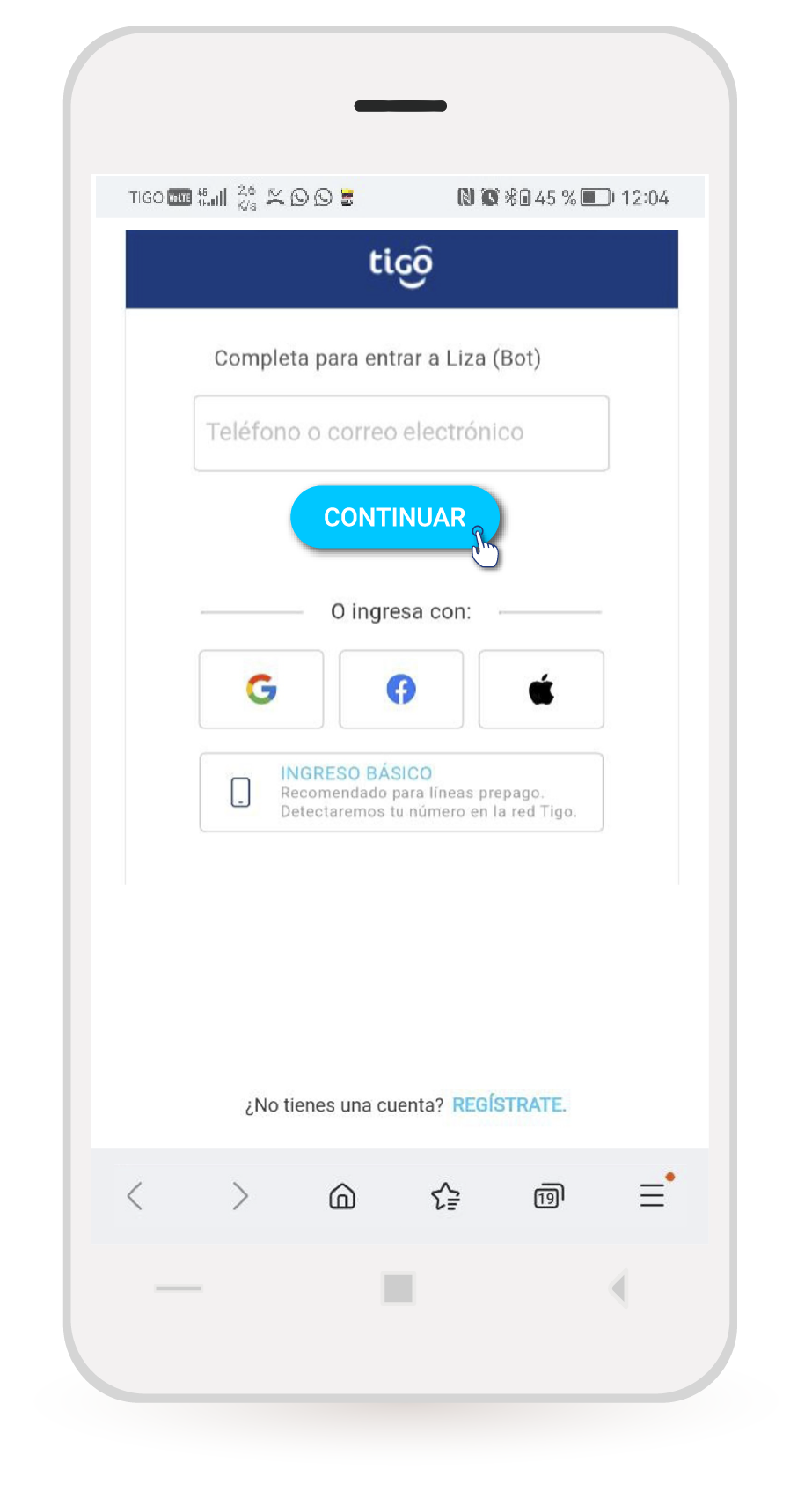 aw-ir a mi tigo desde whatsapp