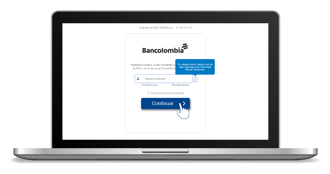 aw-Pagar Factura Tigo con Bancolombia paso 6 transferir