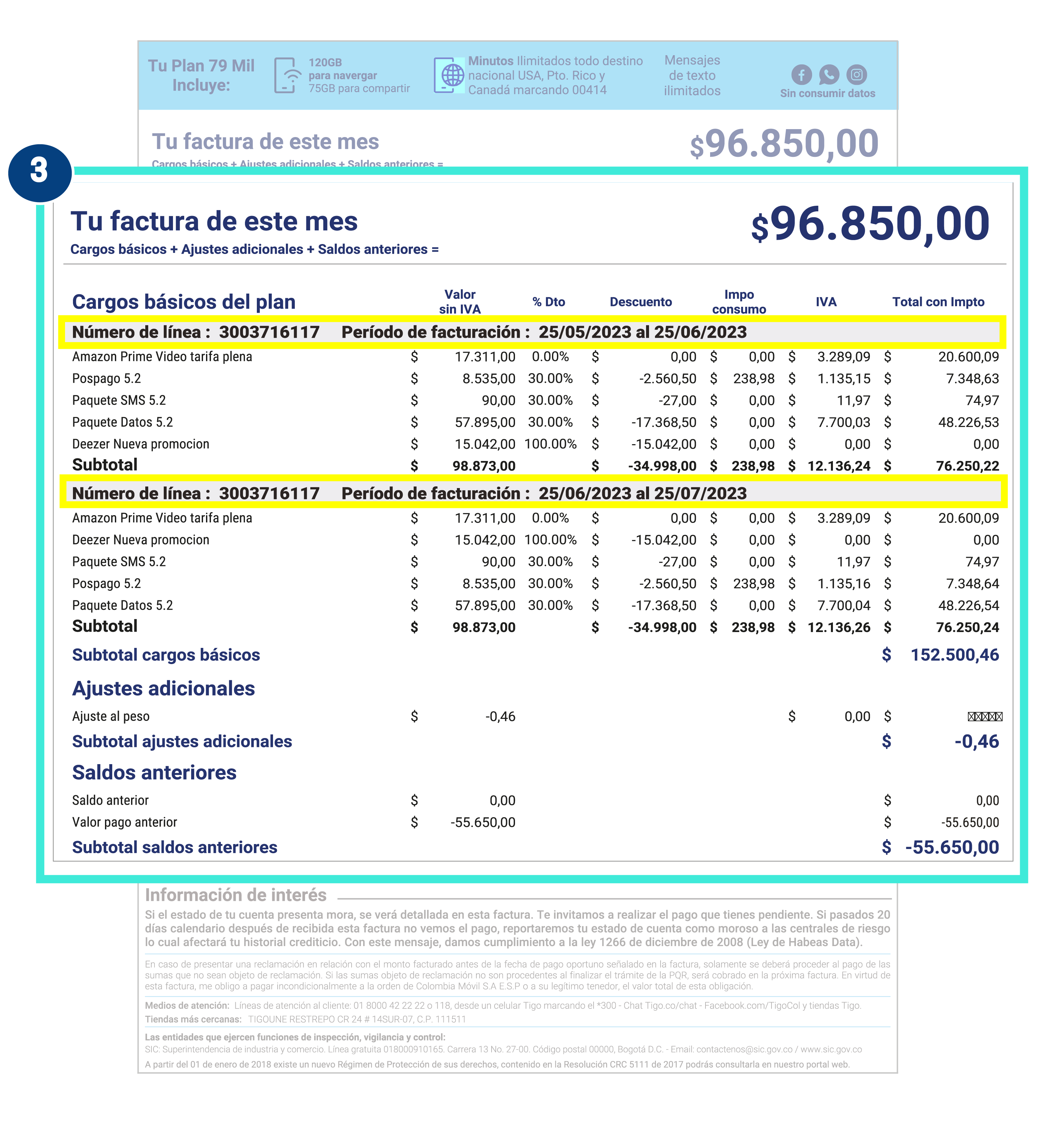 aw-periodo de facturacion tigo