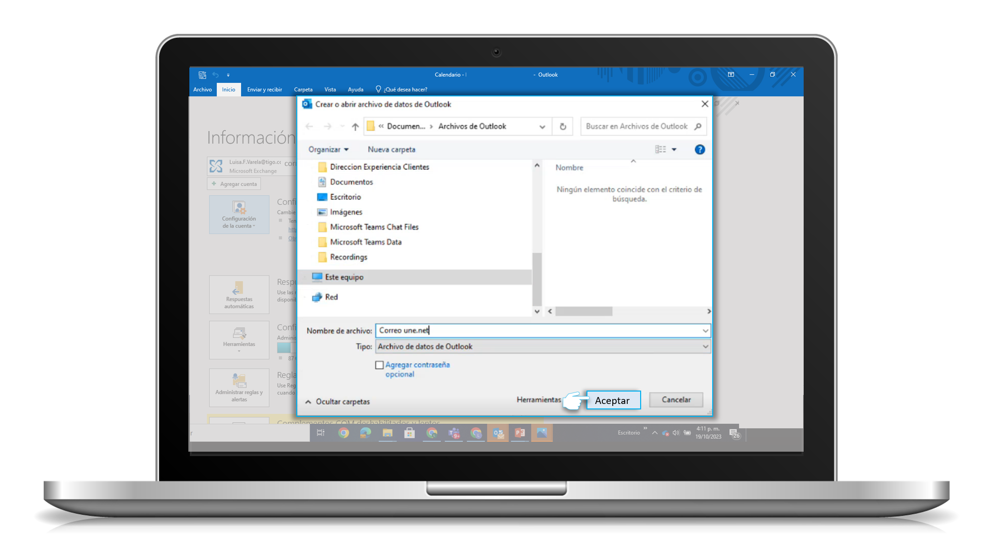 aw-configuracion final del correo remoto tigo une