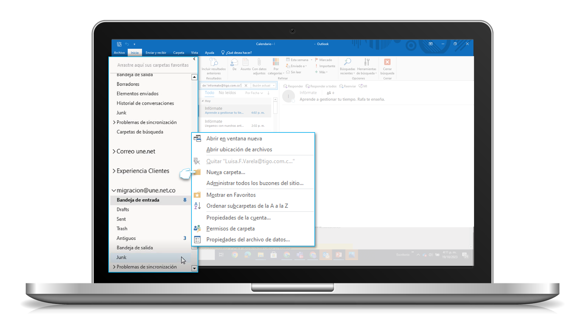aw-seleccion de archivos de datos tigo une correo