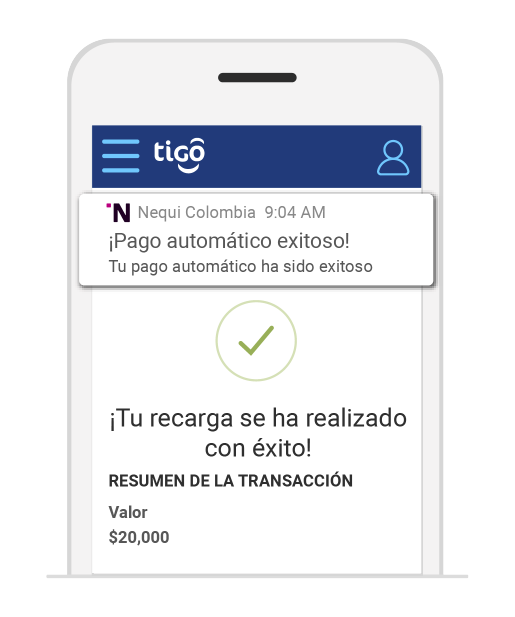aw-Recargar Tigo con Nequi Paso 6 Confirmacion 