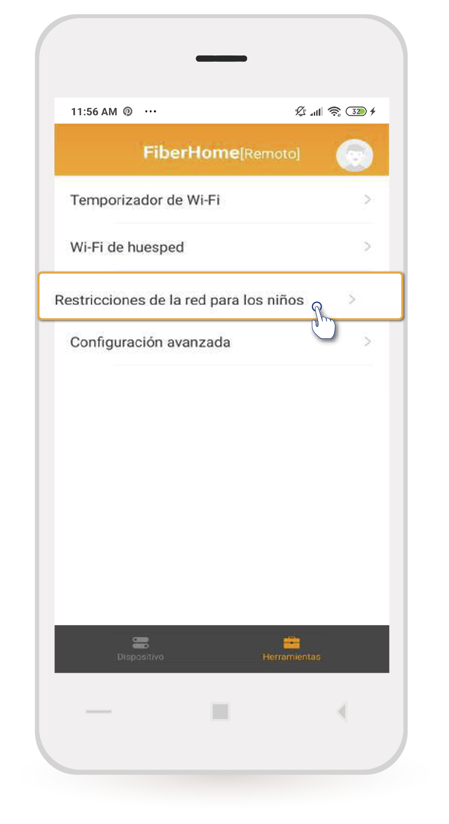 aw-control parental fiberhome