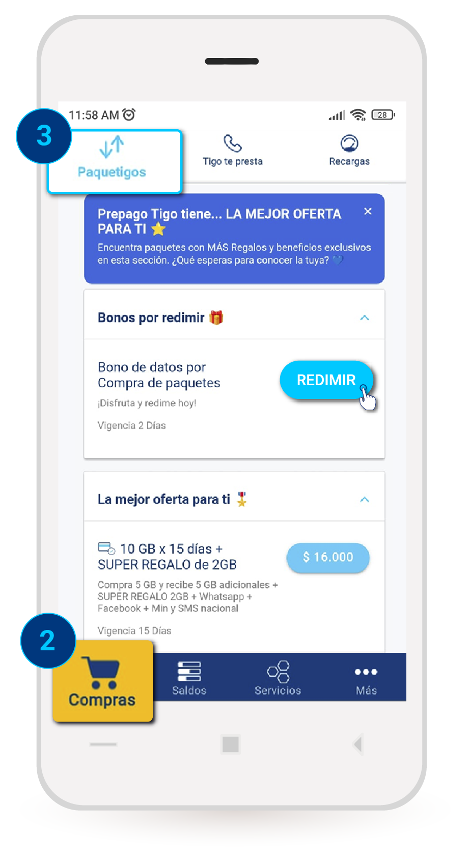 aw-comprar paquetes prepago tigo