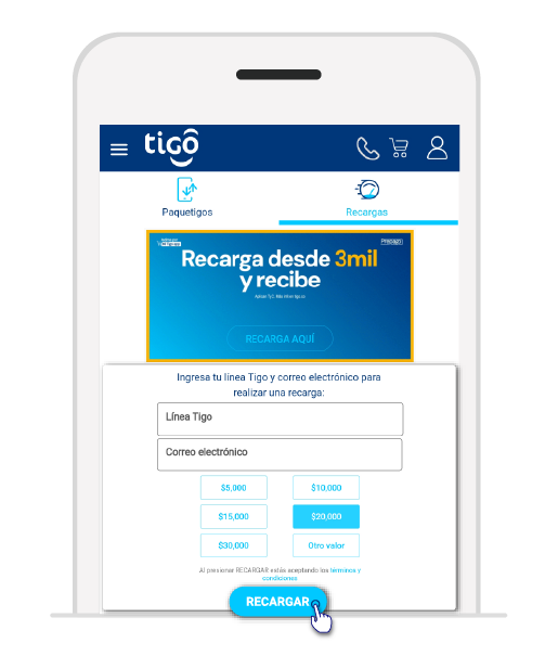 aw-Recargar Tigo con Nequi Paso 2 Recargas 
